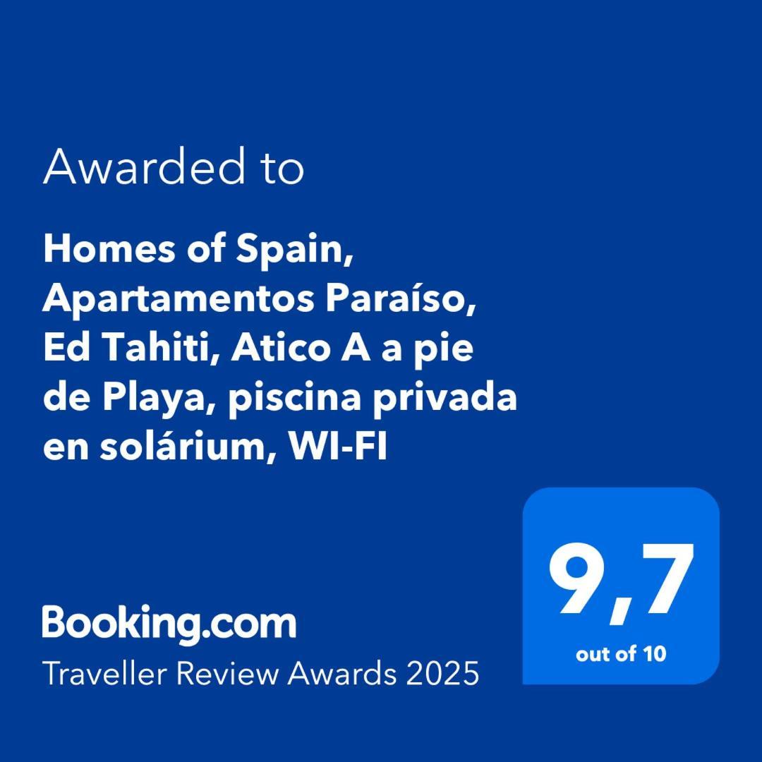 Homes Of Spain, Apartamentos Paraiso, Ed Tahiti, Atico A A Pie De Playa, Piscina Privada En Solarium, Wi-Fi Vera Exteriér fotografie